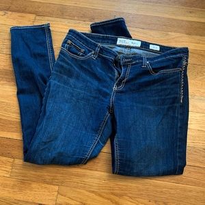 Blue Buckle BKE with Stitch Detail